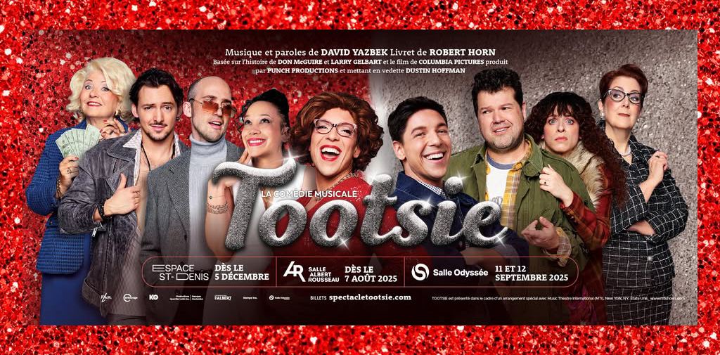 JF Poulin dans Tootsie - Affiche officielle